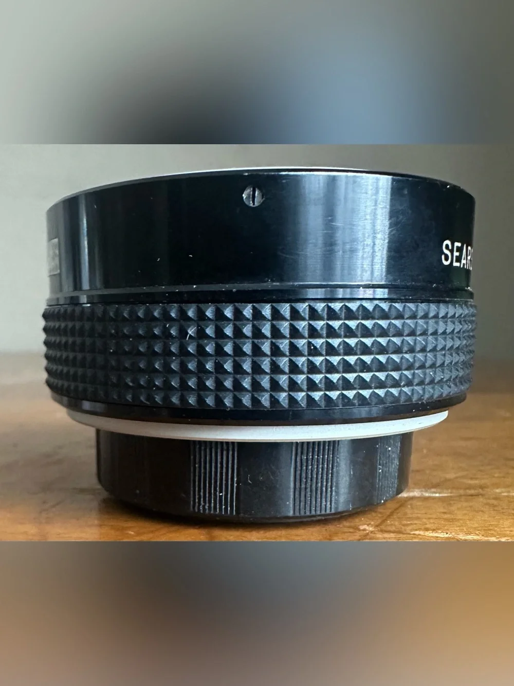 Sears Black Tele Converter Camera Lens Accessory